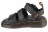 Dr. Martens Gryphon Quad Platform, Womens Black Sandals
