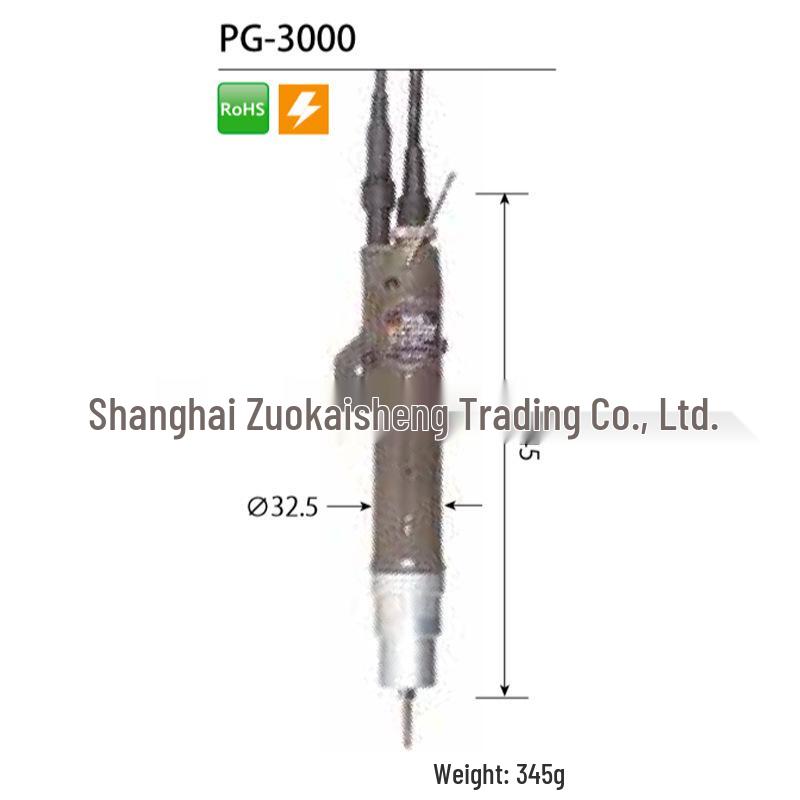 HIOS PG-3000 Electric Screwdriver with Torque Sensor for Tightening Status and Data Recording