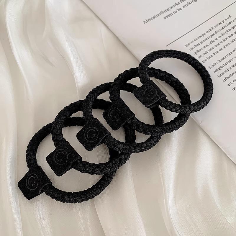 Chouchou élastique haut de gamme pour femmes 2025 avec couverture en cuir durable