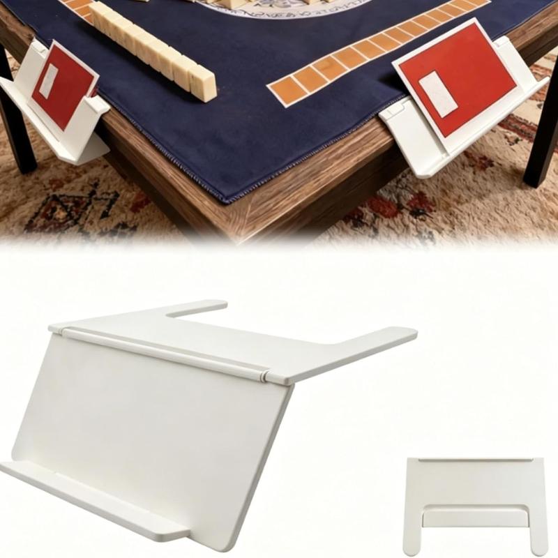 Durable Pla Table Card Holder Clip On Design Large Capacity For Family Nights And Board Game Gatherings