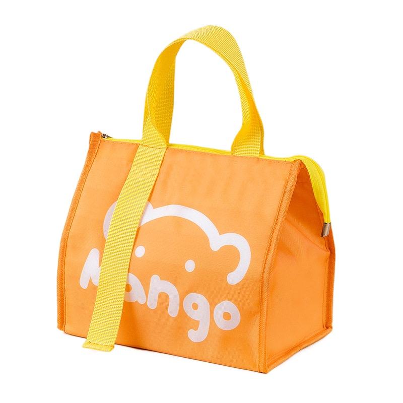 Portable Cartoon Lunch Bags for Office Students Convenient Thermal Insulation Lunchbox Bag Fresh Cooler Pouch Food Bento Contain