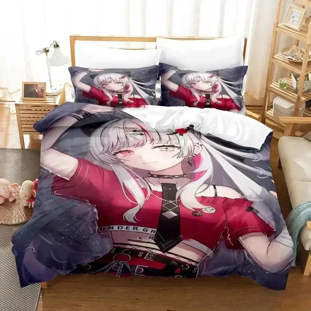 Kawaii Mädchen Ishigami Nozomi Anime Bettwäsche Set Bedrucktes Bettwäsche Set Mit Kissenbezug Bettbezug Weich Queen King Size Bettwäsche Zuhause