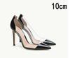 Fashion Pvc Pointed-Toe High Heels For Women 2025 New Style Slender Heels Elegant And Versatile French Autumn Single Shoes For Socialite