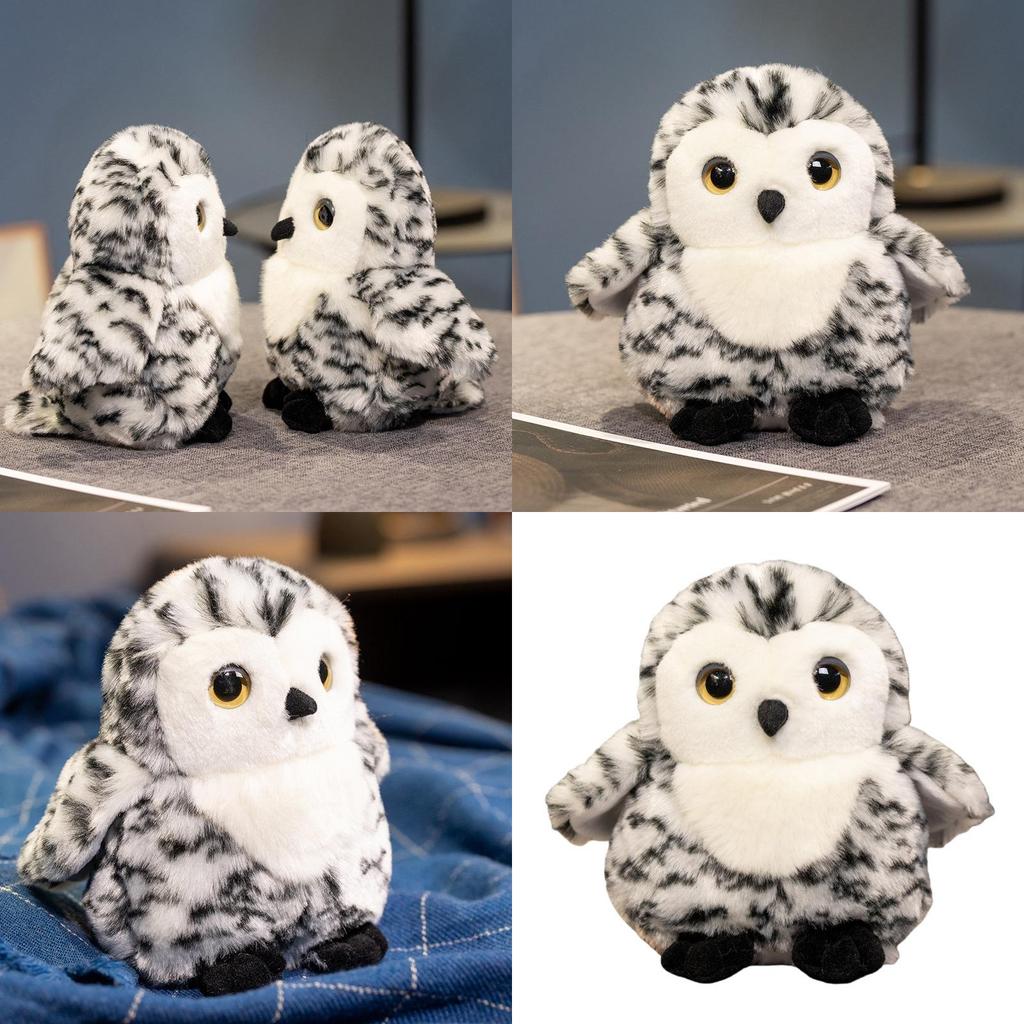 Plush Owl Toy For Children Soft Stuffed Animal Kids Gift