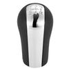 5/6 Speed Plated Black Leather Gear Shift Knob for Toyota Corolla - Car Transmission Shifter Handle, Durable Auto Accessories