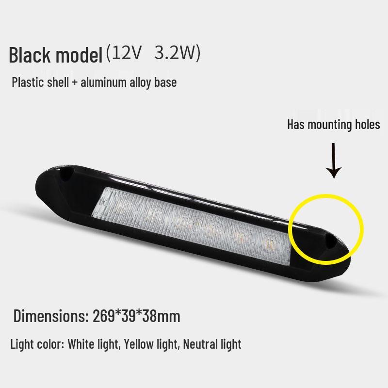 12V-24V LED Wohnmobil Markisen- & Veranda-Außenleuchte