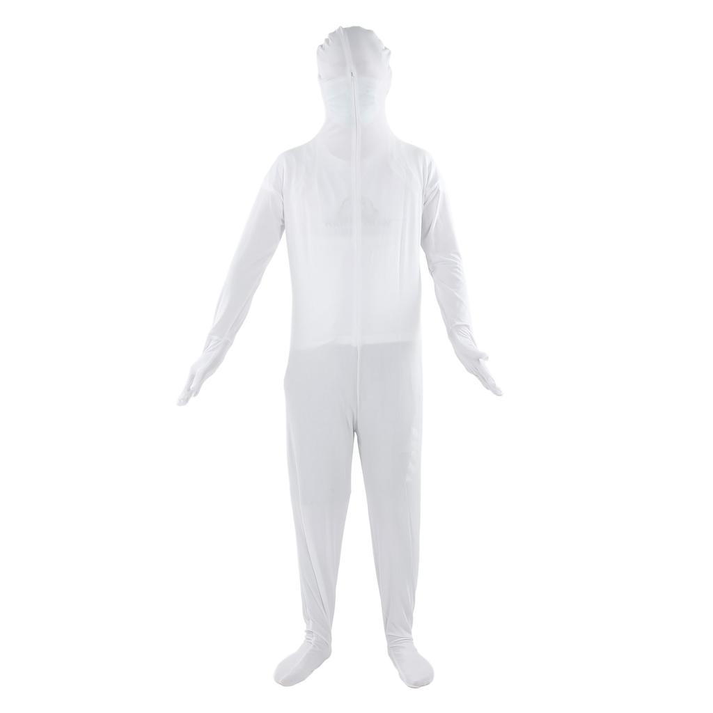 Ganzkörper-Fotoanzug Unisex Stretch-Bodysuit mit Ausschnitt-Hintergrund-Bodysuit für Foto Video
