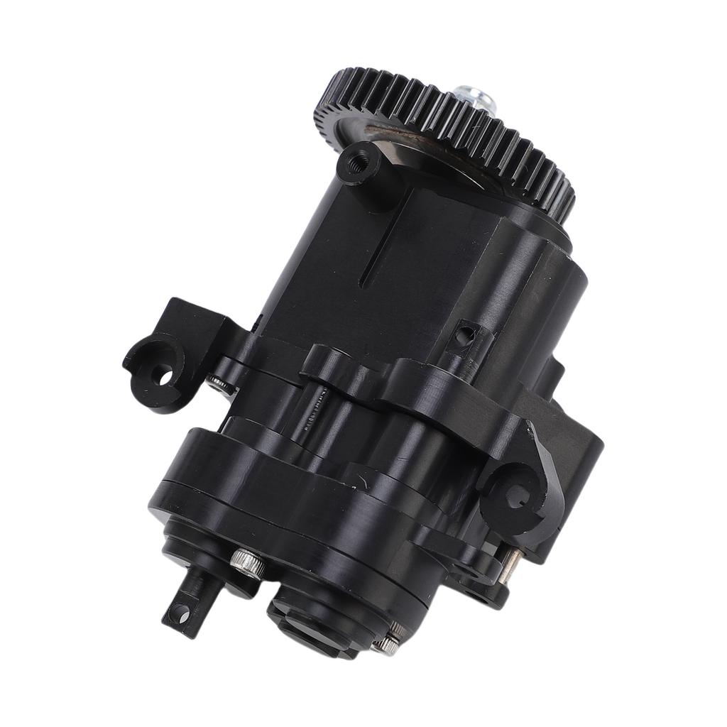 1/10 RC Car Transmission Case Gearbox with 45T Gear Alloy RC Metal Gearbox Assembly for Replacement