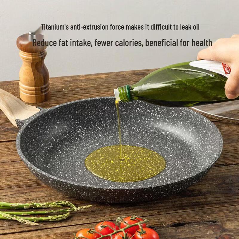 Titanium Non-Stick Deep Frying Pan
