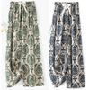 Women Cotton Casual Trousers Summer Loose Pajamas Home Pants Thin Wide Leg Pants Oversized Sleep Bottoms Korean Pants