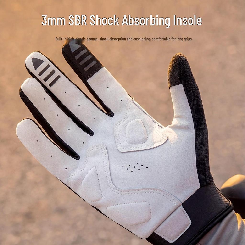 TOSUOD Shock-Absorbing Wear-Resistant Cycling & Motorcycle Touchscreen Gloves