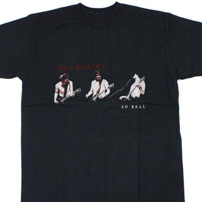 Vintage 1994 Jeff Buckley So Real Μπλουζάκι Άλμπουμ Κλασικό Μαύρο Unisex S-4XL