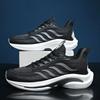Spring running shoes new couple sports shoes shuttle surface breathable soft sole casual men's shoes