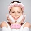 3 ks Čelenka na mytí obličeje pro ženy Houbové čelenky Náramky Make-up Pěnové Měkká čelenka Dívčí doplňky do vlasů Pokrývky hlavy