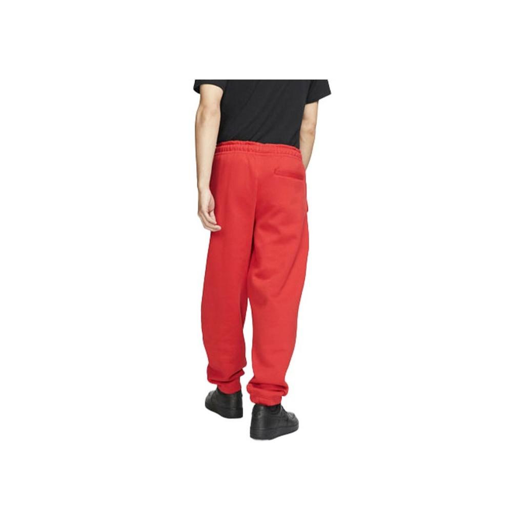 Nike Lab Collection Retro Casual Fleece Pants Men Bottoms University-Red AV8279-657