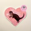 Fairy God Otter Sticker Decal Original Art by Feral Felicitations Durable for Laptop, Car, Luggage