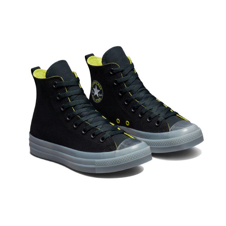 Converse Chuck Taylor All Star CX Fleece Lined High Black Lime Twist Unisex 170997C