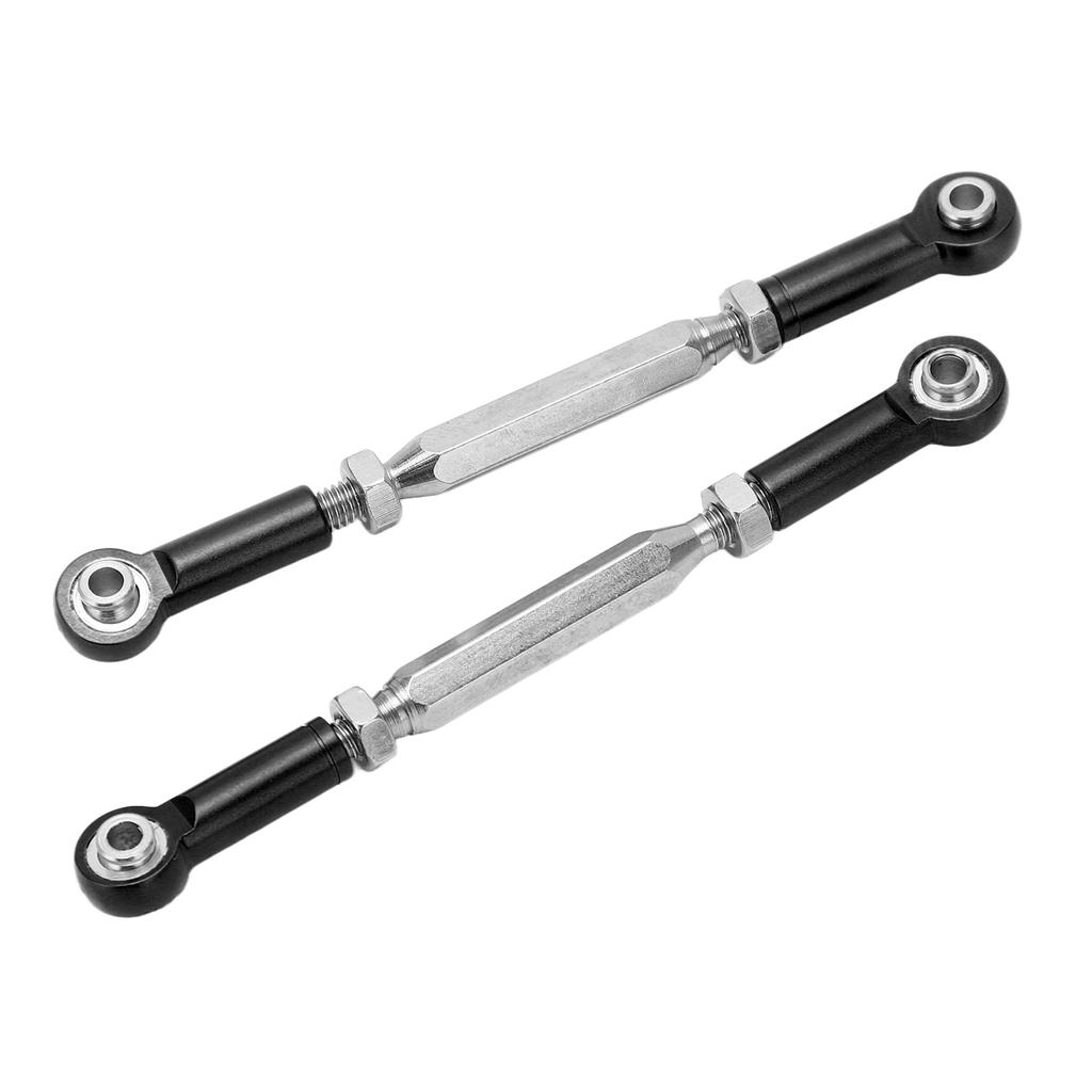 2Pcs Steering Rear Suspension Arm Tie Rod Steering Shaft Tie Rod for JLB 1Celsius10 Racing Truck