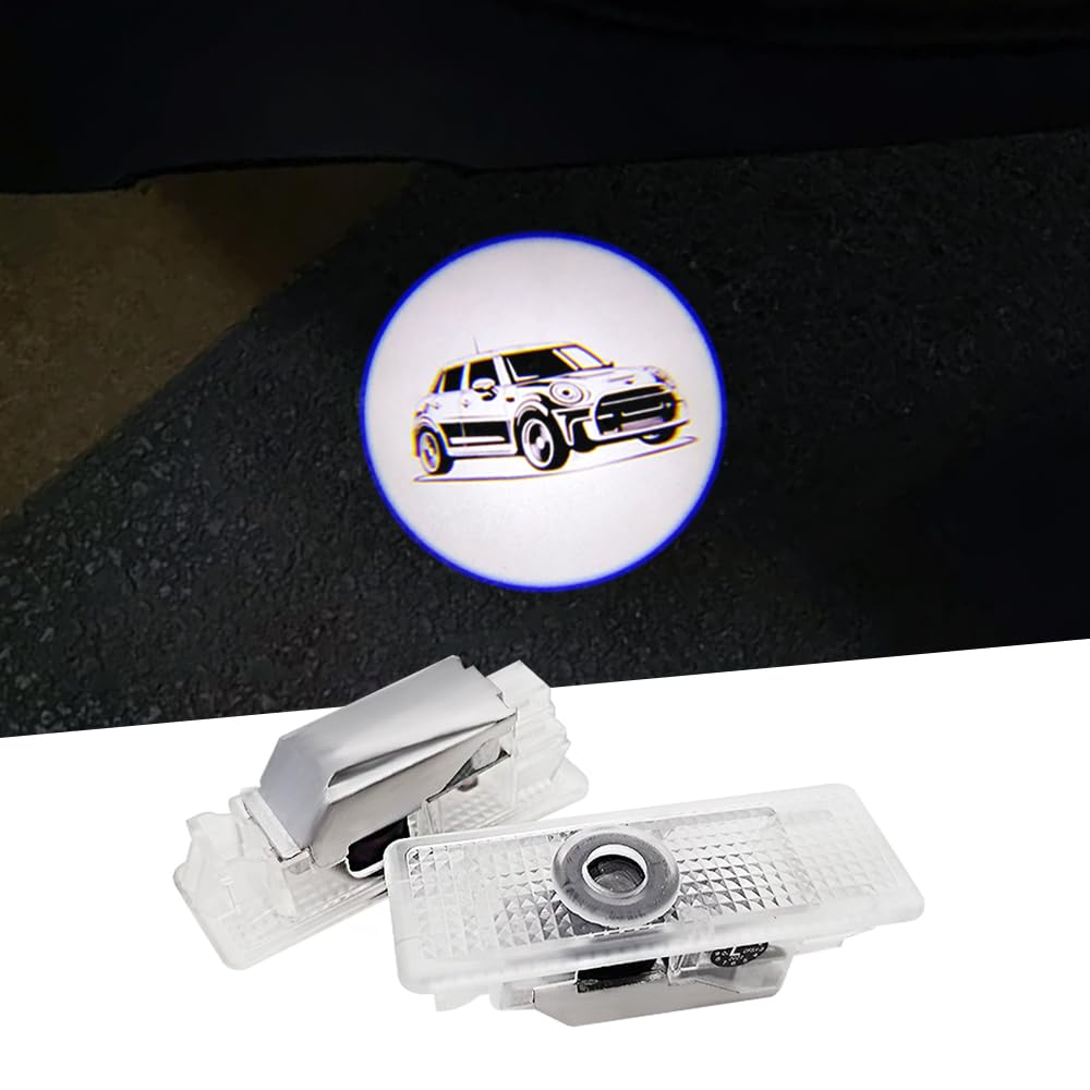 Mini Laser Logo Light Door Welcome Light Door Courtesy Lamp LED Logo Projection Curtain