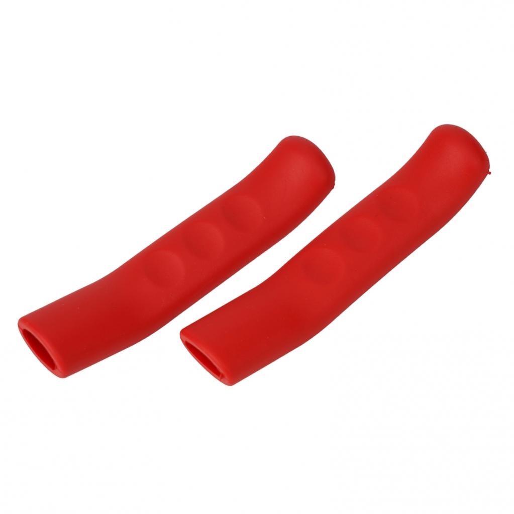 Silicone MTB Bike Bicycle Brake Lever Grips Protector Sleeves Covers Protect Use