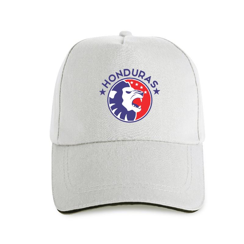 Nuovo Club Olimpia De Honduras Calcio Soccerite Unisex Cappellino da baseball Maglietta Albos Leones Fatto a mano 2 Bianco Co