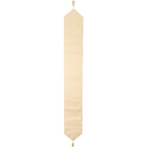 Cleib Herringbone Water-Repellent Table Runner, 25x180cm, Beige, FS006