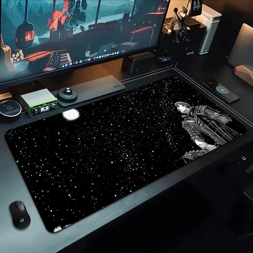 Berserk Mauspad 500X1000 mm Großes Gaming-Mauspad Gamer XL Gummi Otaku Tastaturpad Laptop Schreibtischmatte