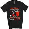 Mess Always Stressed Ice Hockey Mom, Awesome Mother's Day Sport Player Team, Family Unisex T-Shirt Black