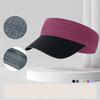 Multicolor Hairband Sun Hats Sweat absorbing Quick-drying Sports Cap Empty Top UV Protection UV Protection Cap Sports Activities