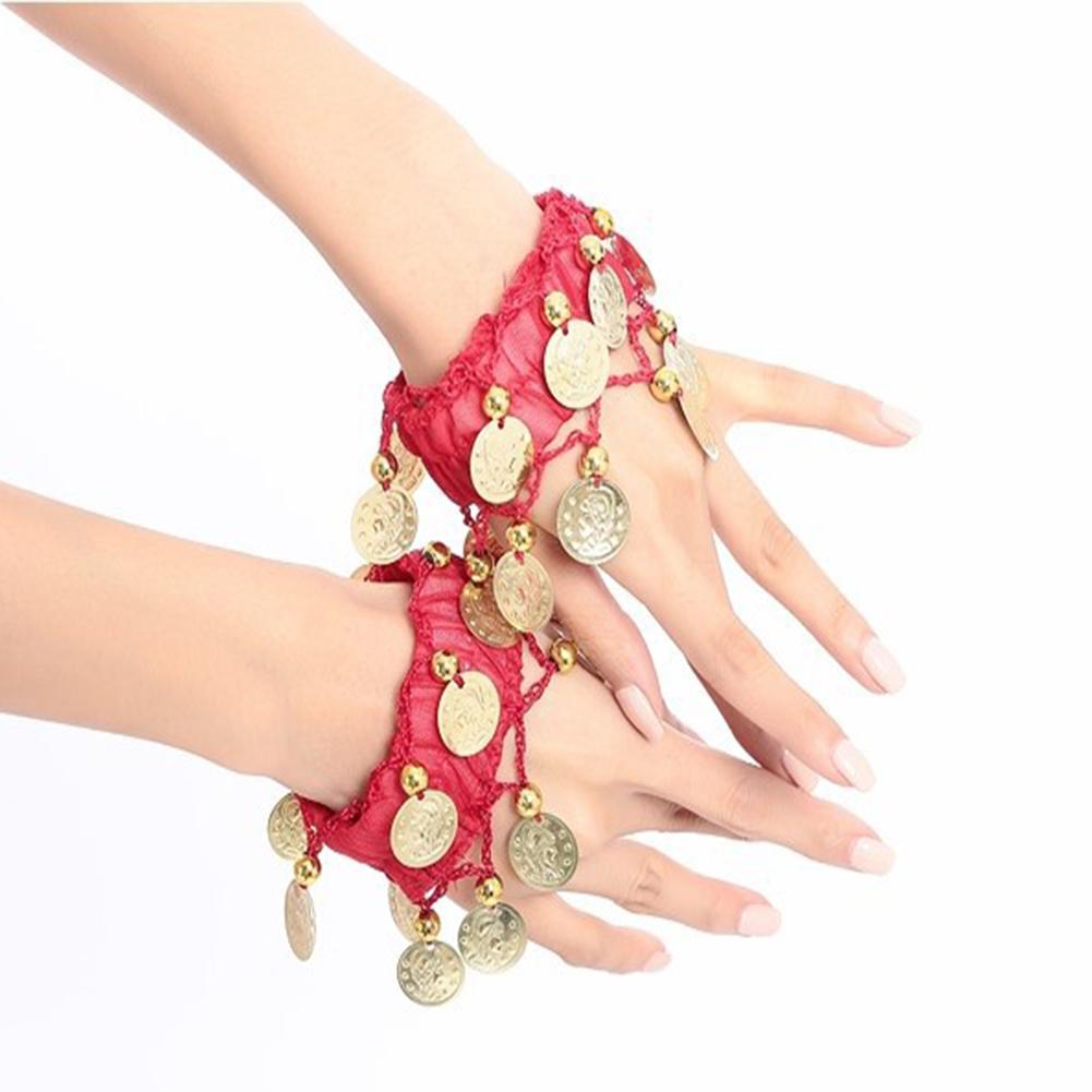 Dance Band Belly Dance Super Loud Performance Bracelet Ankle Chain Indian Dance Performance Accessories (single)