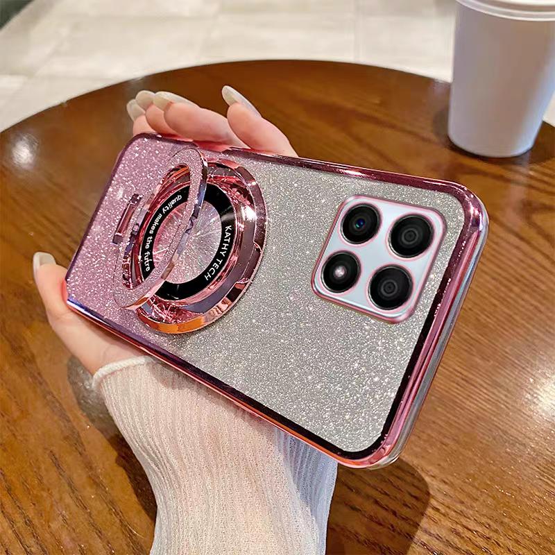 

Новый Блестящий Модный Блестящий Чехол для Телефона Для Vivo S1 S7 S9 S9E S10 S10E S12 S15 S16 S17 Pro S17E S16E S15E Чехол-Подставка Гальваническое Покрытие For Vivo S1 розовый