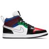 (WMNS) Air Jordan 1 Mid SE 'Black White Multi-Color' Damskie DB5454-001