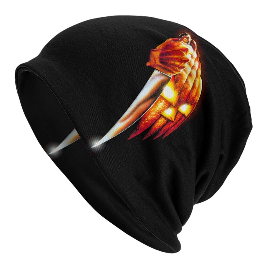 Individuelle Michael Myers Halloween Horrorfilm Mützen Beanies Mützen Cool Winter Warm Unisex Damen Strickmützen Unisex Erwachsenen Mützen