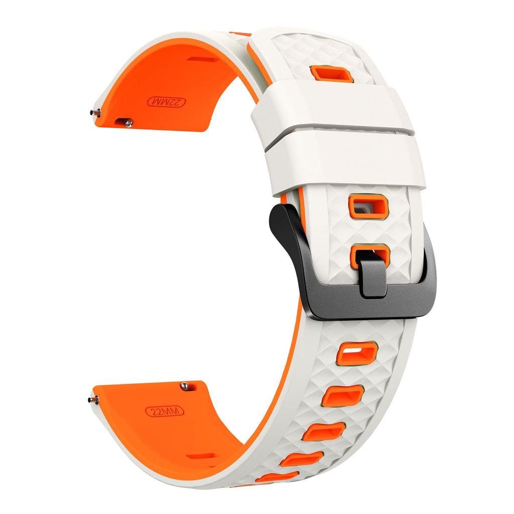 22mm Silicone Strap For Xiaomi Watch S4/S3/S1 Pro Active Band For Mi Watch 2 Pro/S2 46mm/Watch Color 2 Bracelet Sports Wristband