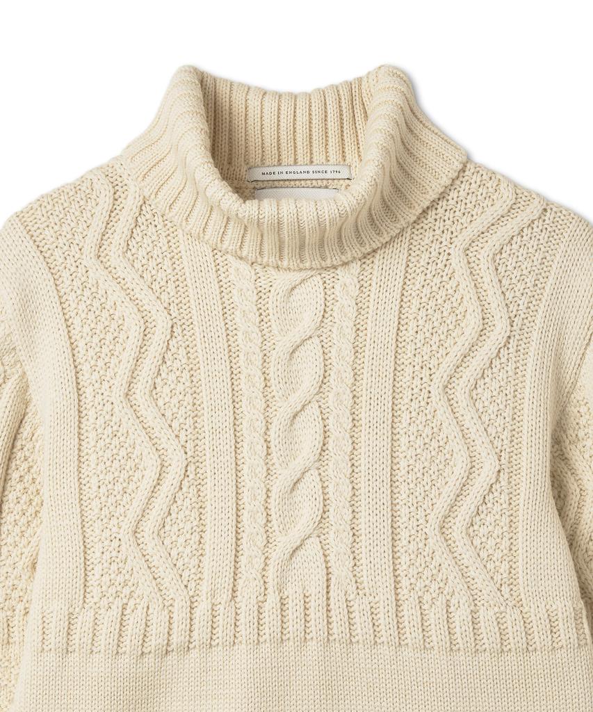 PEREGRINE Fisherman Roll Neck - Ecru