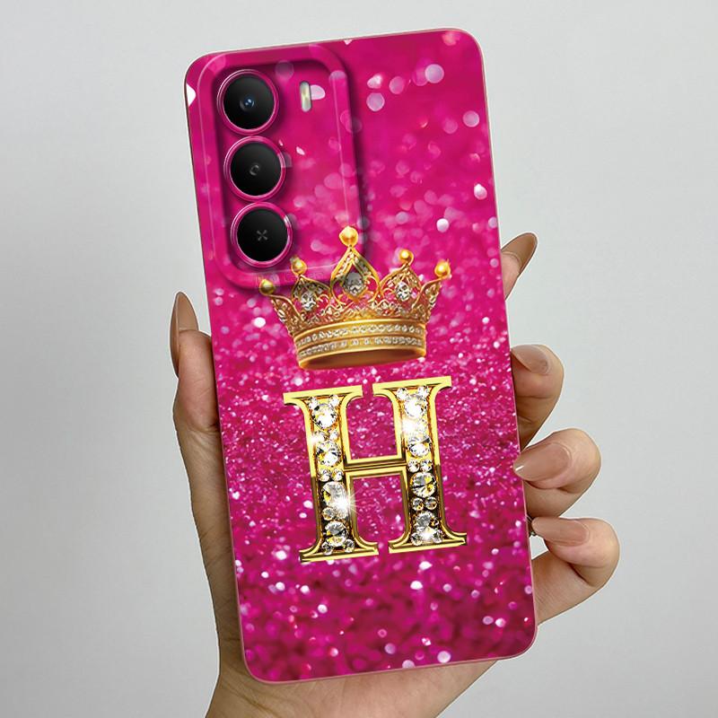 Phone Case For Realme C71 2025 Cover Luxury Crown Letters Soft Silicone Shell Shockproof Bumper for Oppo realme C71 C 71 4G Etui