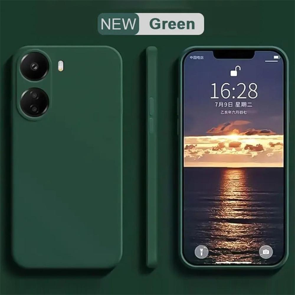 Lens Protector Case For POCO X7 Pro Cover For Xaomi POCO X7 Pro Case Liquid Silicone Plain Rubber Poco X7 Pro TPU Case