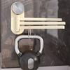 New Suction Cup Towel Rack, Internet Famous No Drilling Wall Mounted Rotating Storage Rack, Bathroom Towel Pole Multi Pole Storage Rack