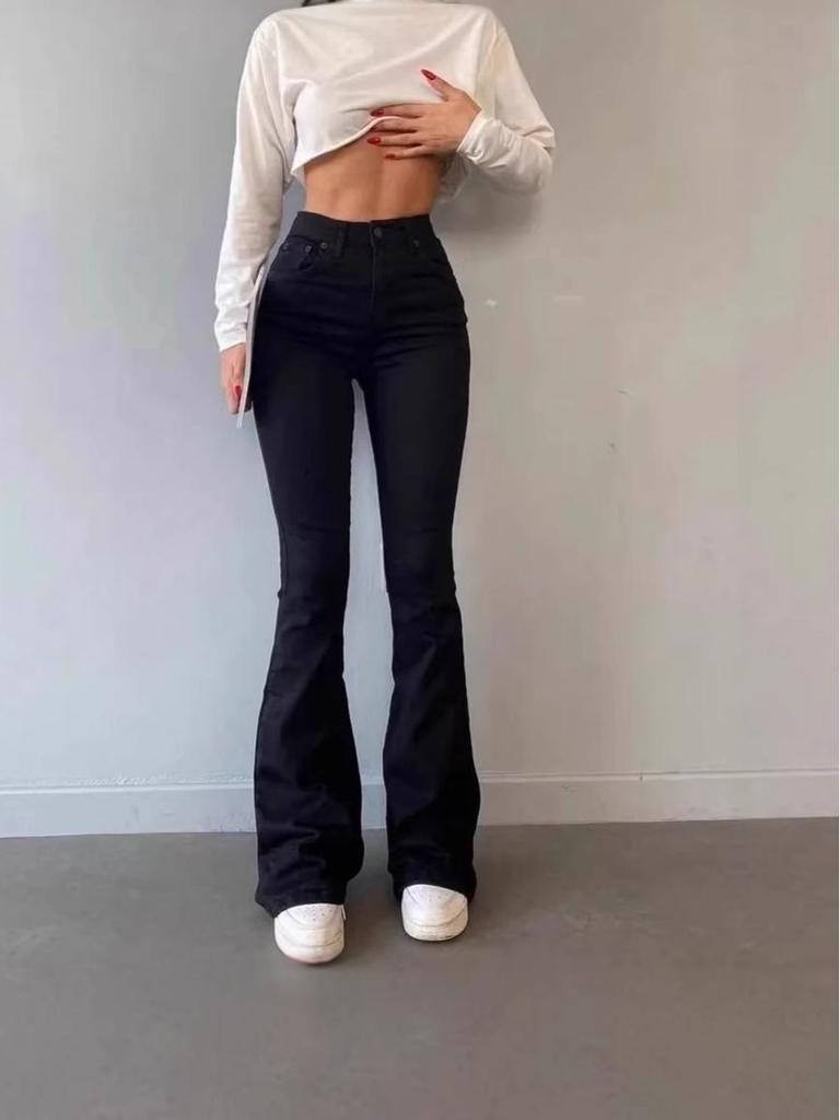 Russian Women's Micro Flare Jeans - Autumn 2025 Collection