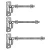 Upgrades Bolts Hinges for Gates Rusts Proof Door Hinges Adjustable Bolts Hinges Simple Installation for Wood or Metal Door