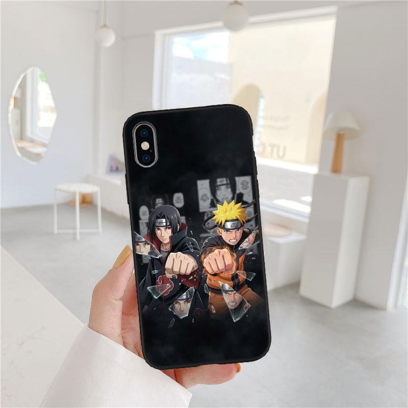 LO73 Naruto Uchiha Itachi Soft Shell Phone Case for Samsung Galaxy S20 S21 S22 Ultra FE + Plus A21S A22 A24 A25 A26 A30 A30S A31