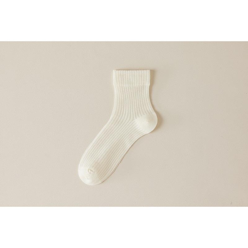 Pończochy z jedwabiu morwowego dla dzieci, na wiosnę i lato, cienka siateczka, bezszwowe, antybakteryjne, dezodoryzujące, pochłaniające pot, skarpetki do połowy łydki Lolita