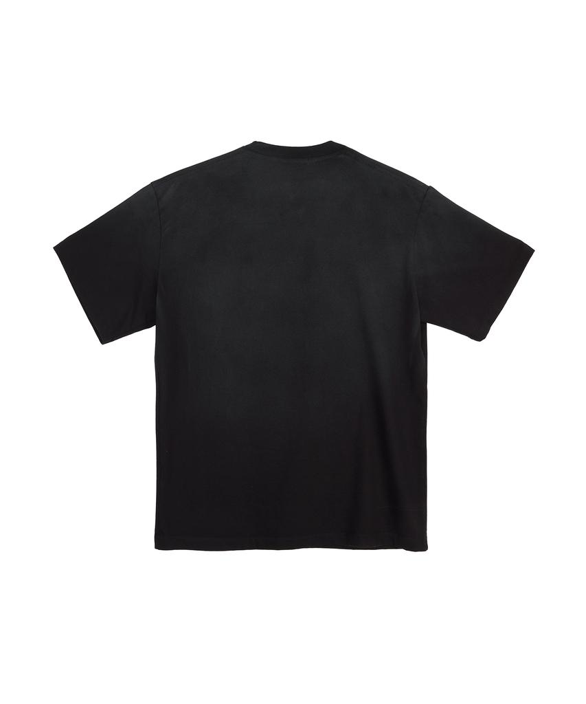 1011 GALLERY Faded Surfer T-Shirts - Black