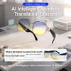 New AI Simultaneous Interpretation Smart Glasses Bluetooth 5.4 Sunglasses Glasses Wireless Call HIFI Music Anti-UV For Men And Women