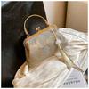Chinese Style Embroidered Shoulder Bag Elegant Handbag Retro Small Square Bag Wedding Party Luxury Designer Women Evening Clutch