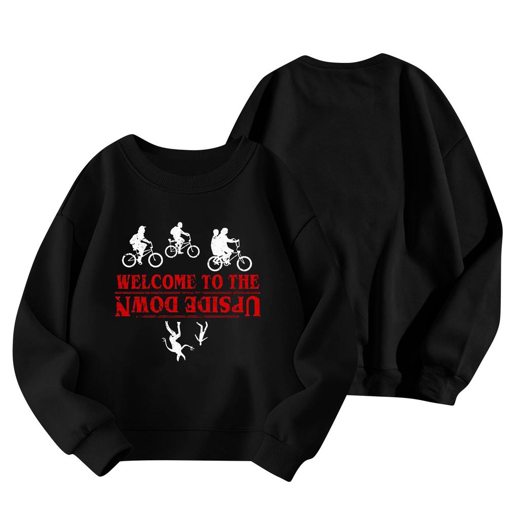 Hanorac pentru copii Băieți și fete Hanorac cu mânecă lungă imprimat la modă 3-14 ani