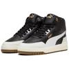 Puma Shuffle Downtown Comfortable Versatile Mid-Top Sneakers Men Sneakers Black White 402598-06