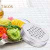1/2Pcs Mason Jar Grater Lid for Regular Mouth Jar Easy To Carry Store Rust-Resistant Stainless Steel Strong Wear Resistance Multipurpose Canning Lids