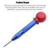 Automatic Center Pin Punch Spring Loaded Marking Starting Holes Tool Wood Press Dent Marker Drill Bit Multifunction Positioner
