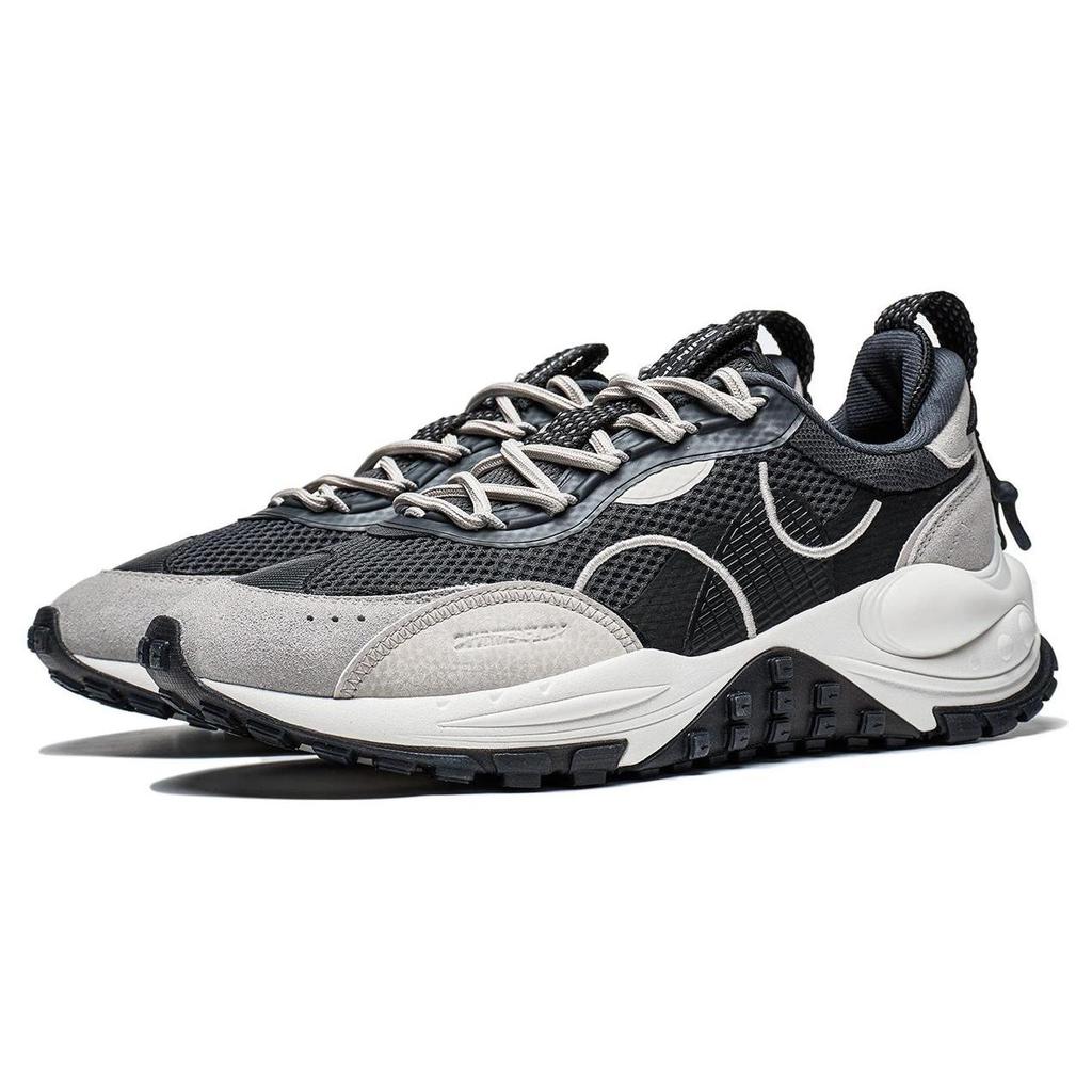 Li Ning CF Casual Shoes Men's Low top Black/Gray AGLT073-3